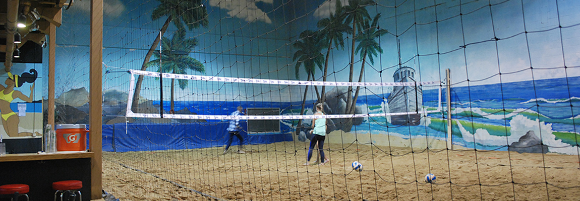 Indoor Volleyball Sand